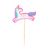 Unicorn Dino Cactus Cupcake Toppers DIY kit