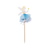 colorful dancer cupcake topper set 12/pc