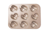 Little ducky mini cake baking pan 9 ducks