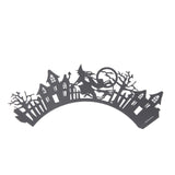 halloween theme cupcake sleeve witches