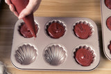 round seashell madeline cake pan 6 madeline
