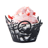 halloween theme cupcake sleeve witches