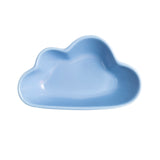 Cloud& rain drop shaped plate & bowl Cloud Plate